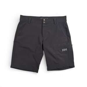 Helly Hansen Mens HH QD Cargo Shorts Mens Large Quick Dry Technical Hiking Gray